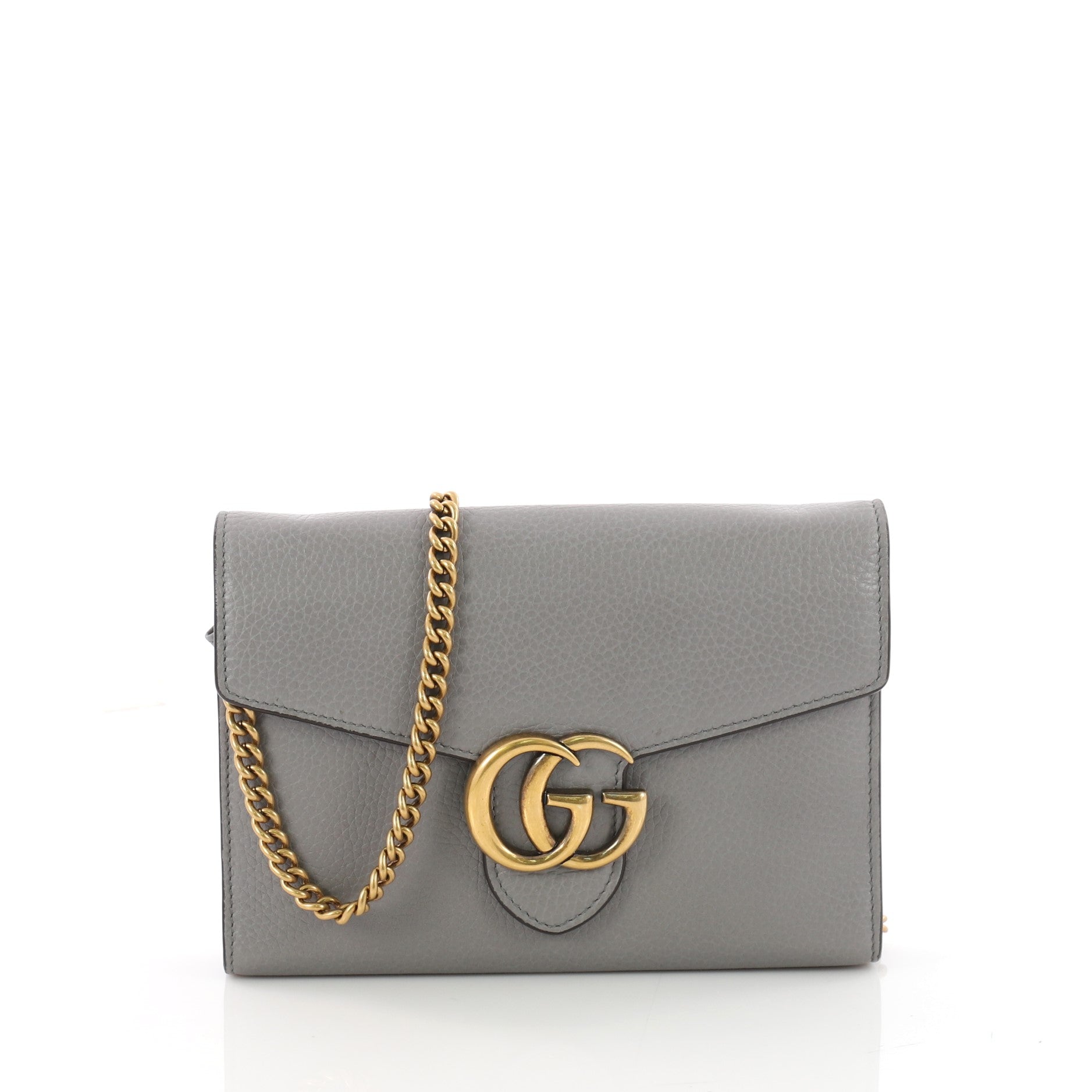 GG Marmont Chain Wallet Leather Mini