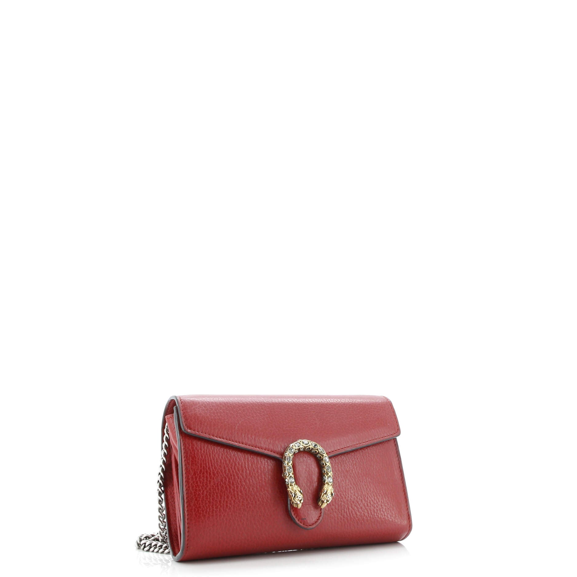 Dionysus Chain Wallet Leather with Embellished Detail Small