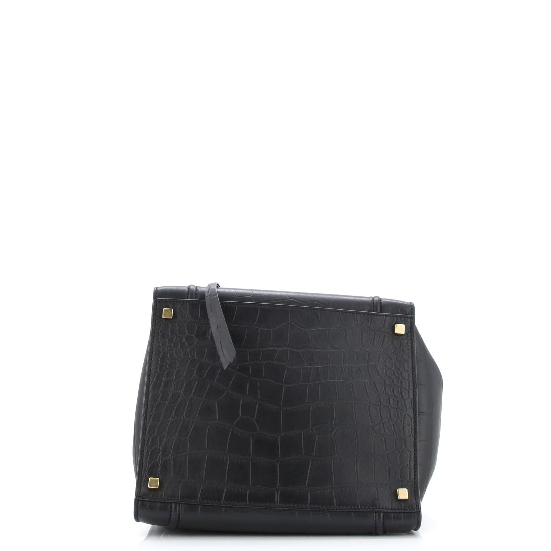 Phantom Bag Crocodile Embossed Leather Medium