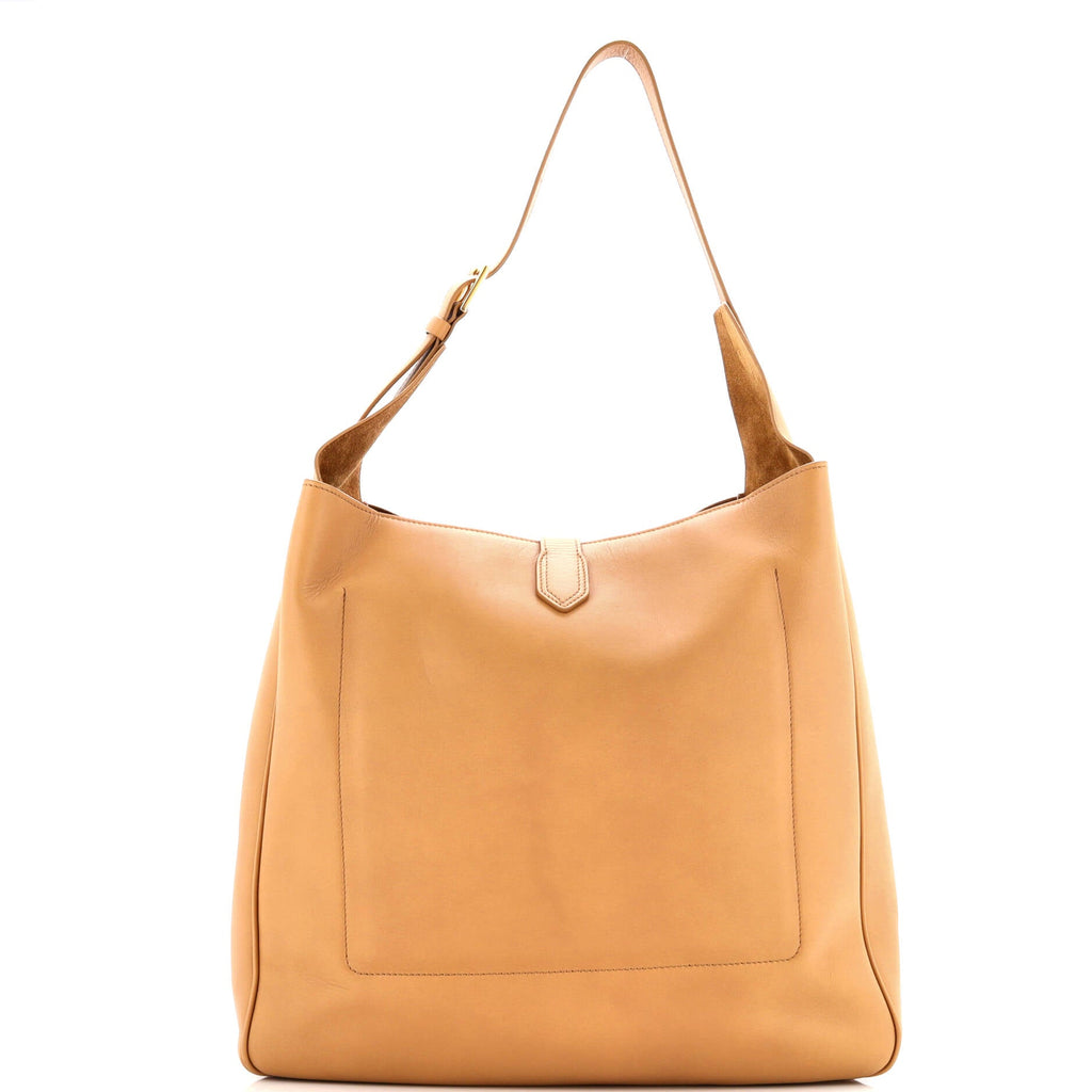 Belted Logo Tote Leather Large