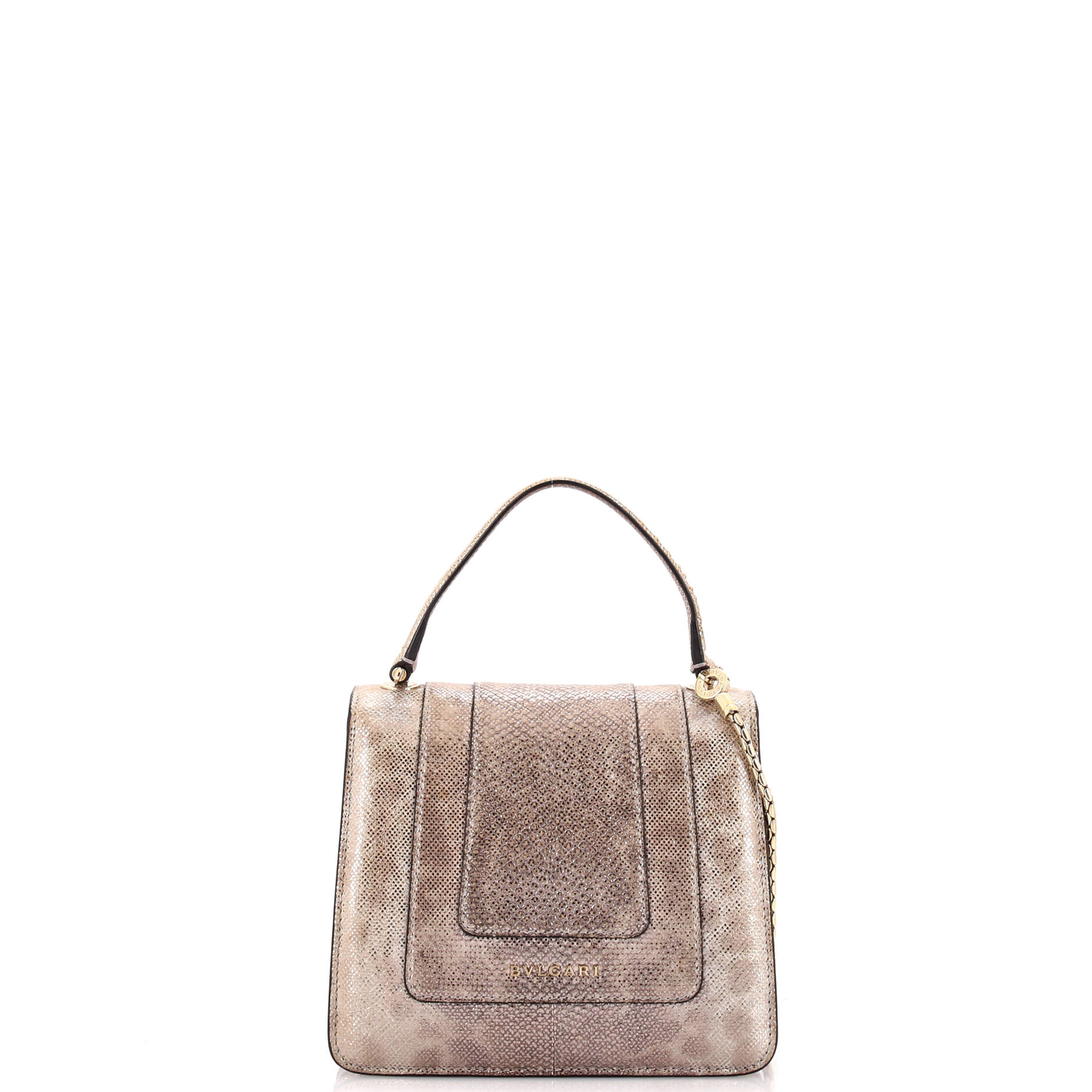 Serpenti Forever Top Handle Bag Karung Small