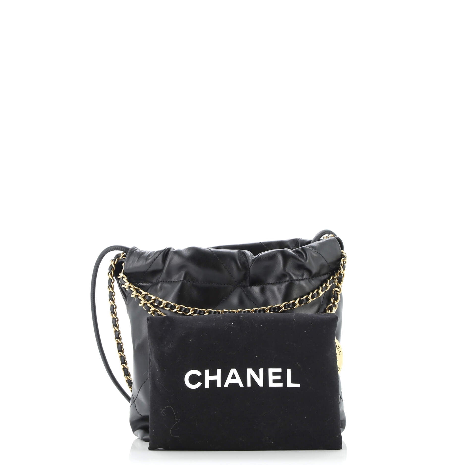 22 Chain Hobo Quilted Calfskin Mini