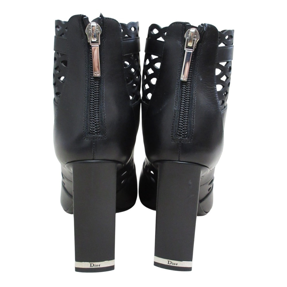 Christian Dior TATTOO Leather Bootie Sandals