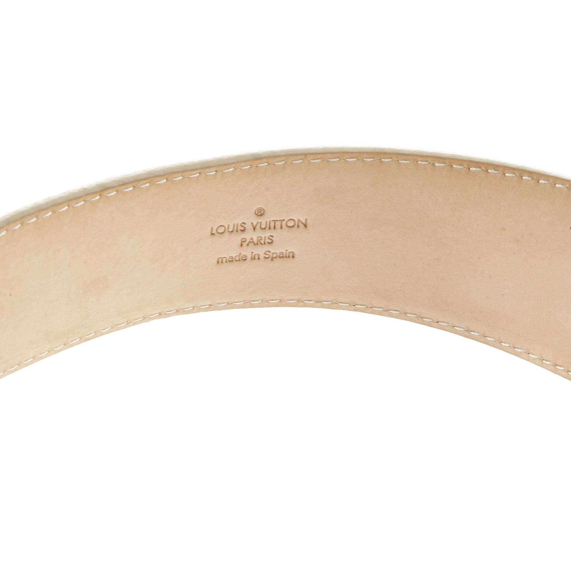 LV Initiales Belt Damier Wide