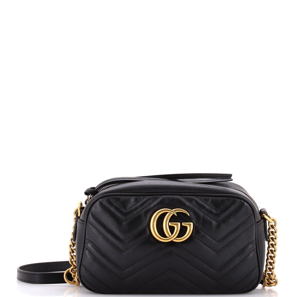 GG Marmont Shoulder Bag Matelasse Leather Small