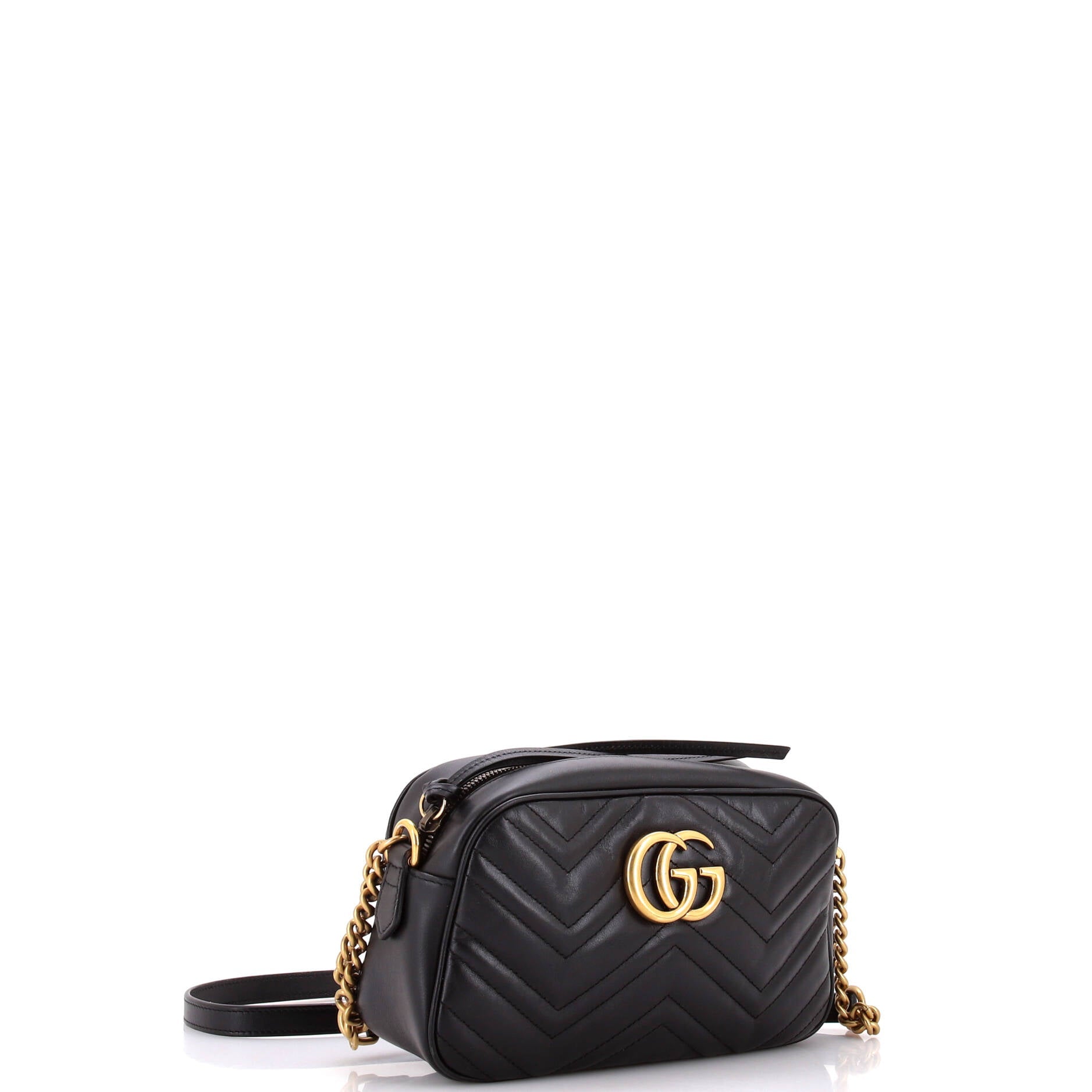 GG Marmont Shoulder Bag Matelasse Leather Small