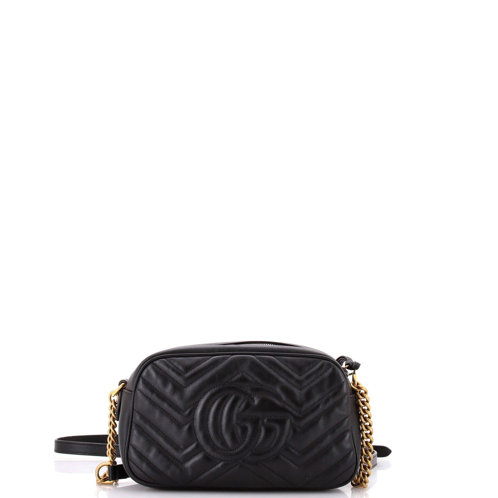 GG Marmont Shoulder Bag Matelasse Leather Small