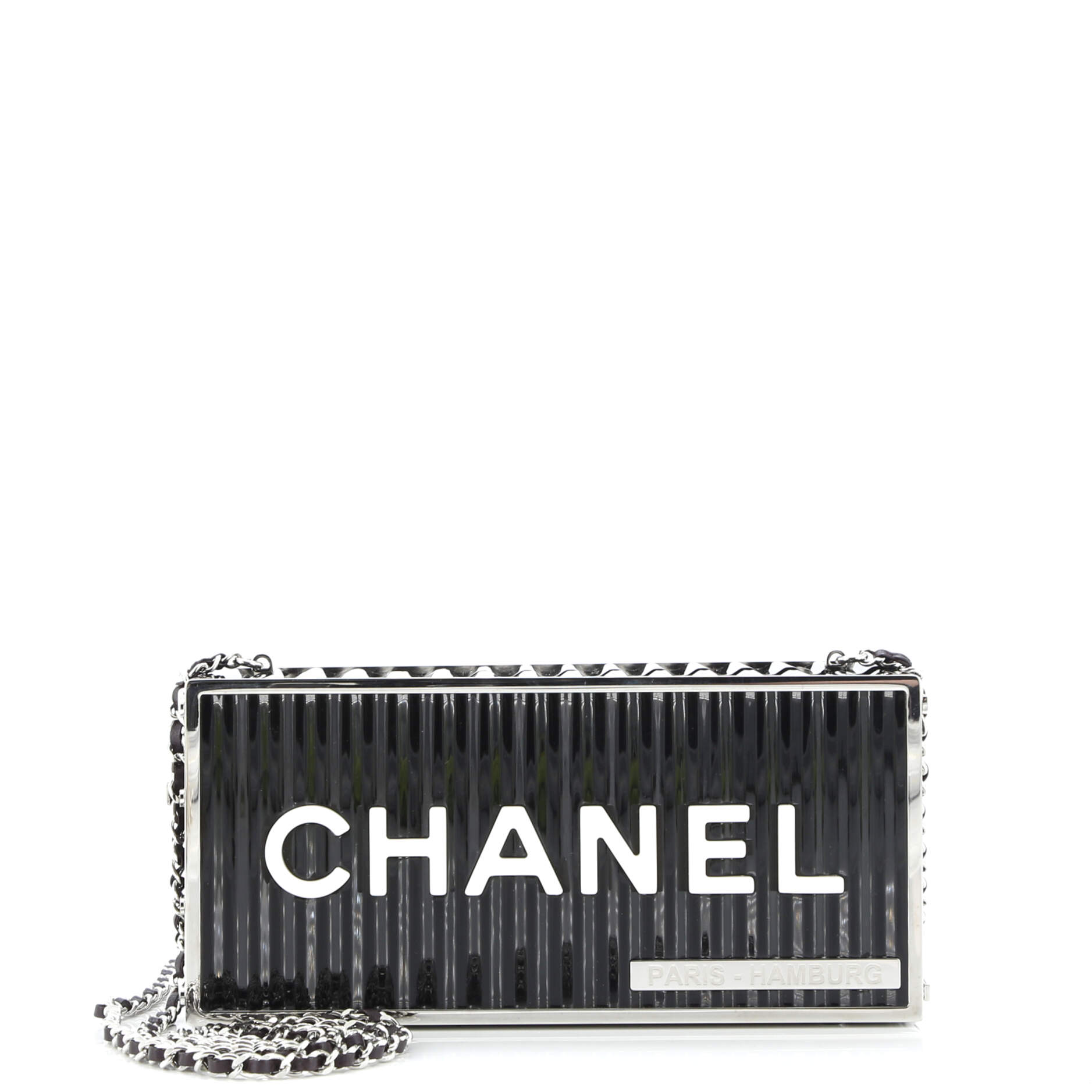 Paris-Hamburg Shipping Container Minaudiere Lucite