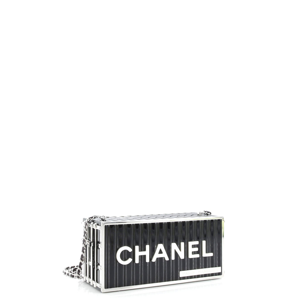 Paris-Hamburg Shipping Container Minaudiere Lucite