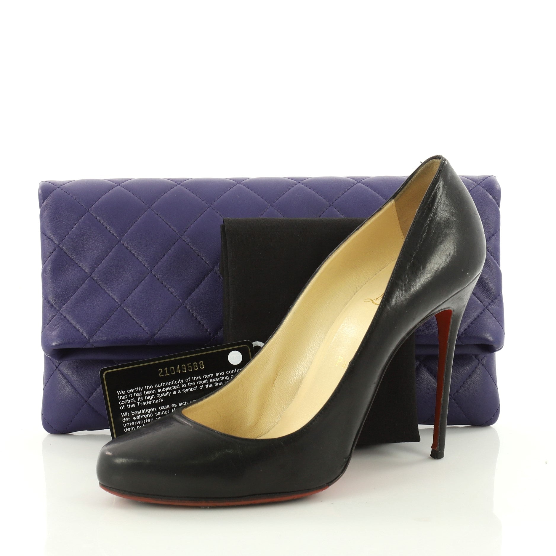 Beauty CC Clutch Quilted Lambskin