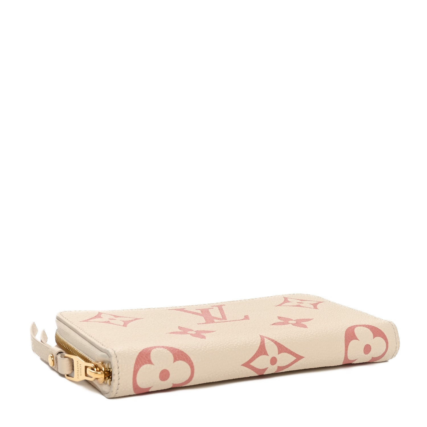 Empreinte Monogram Giant Zippy Wallet Creme Bois De Rose