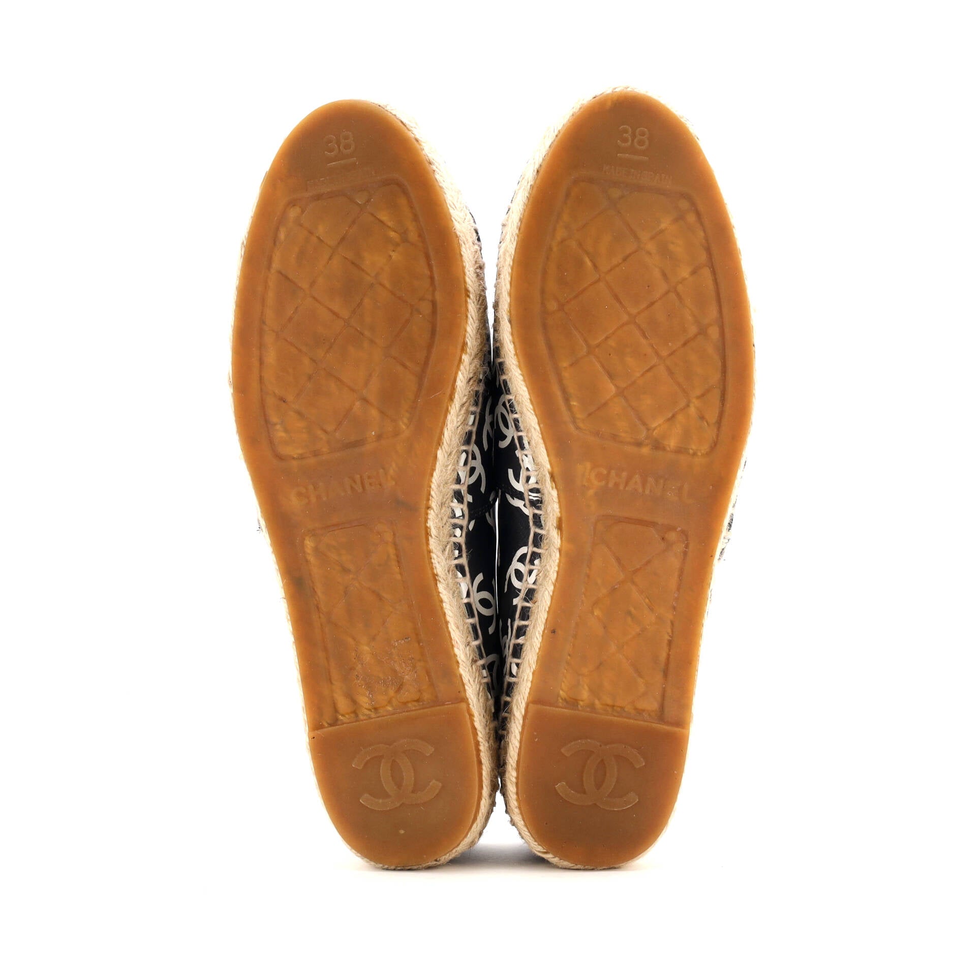 Women's All Over CC Cap Toe Espadrilles Printed Leather