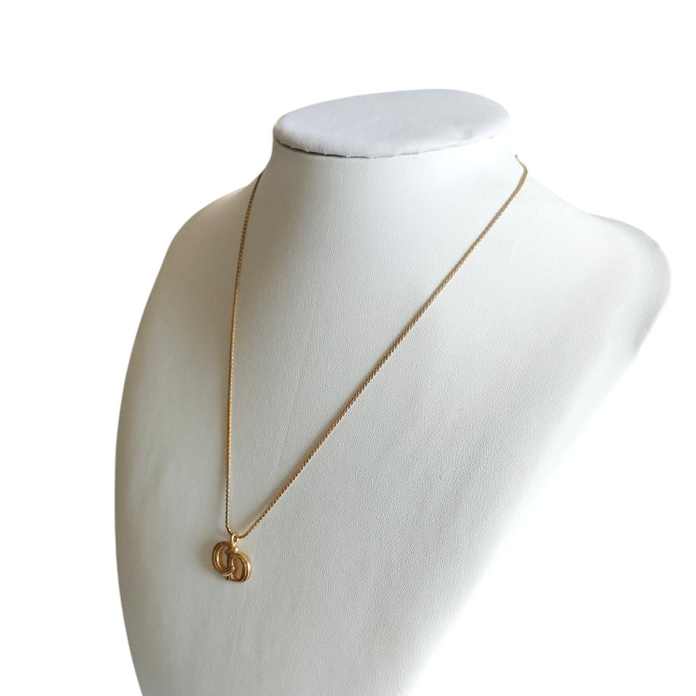 Christian Dior CD Logo Necklace