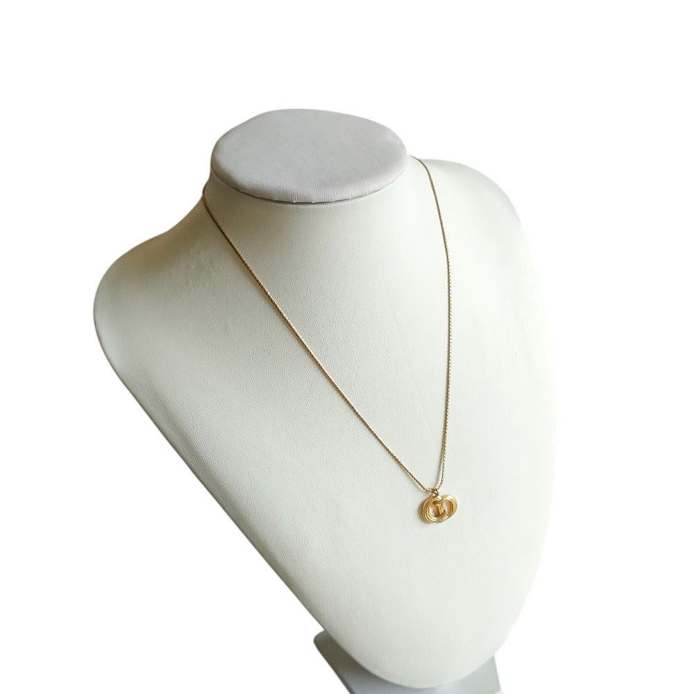 Christian Dior CD Logo Necklace