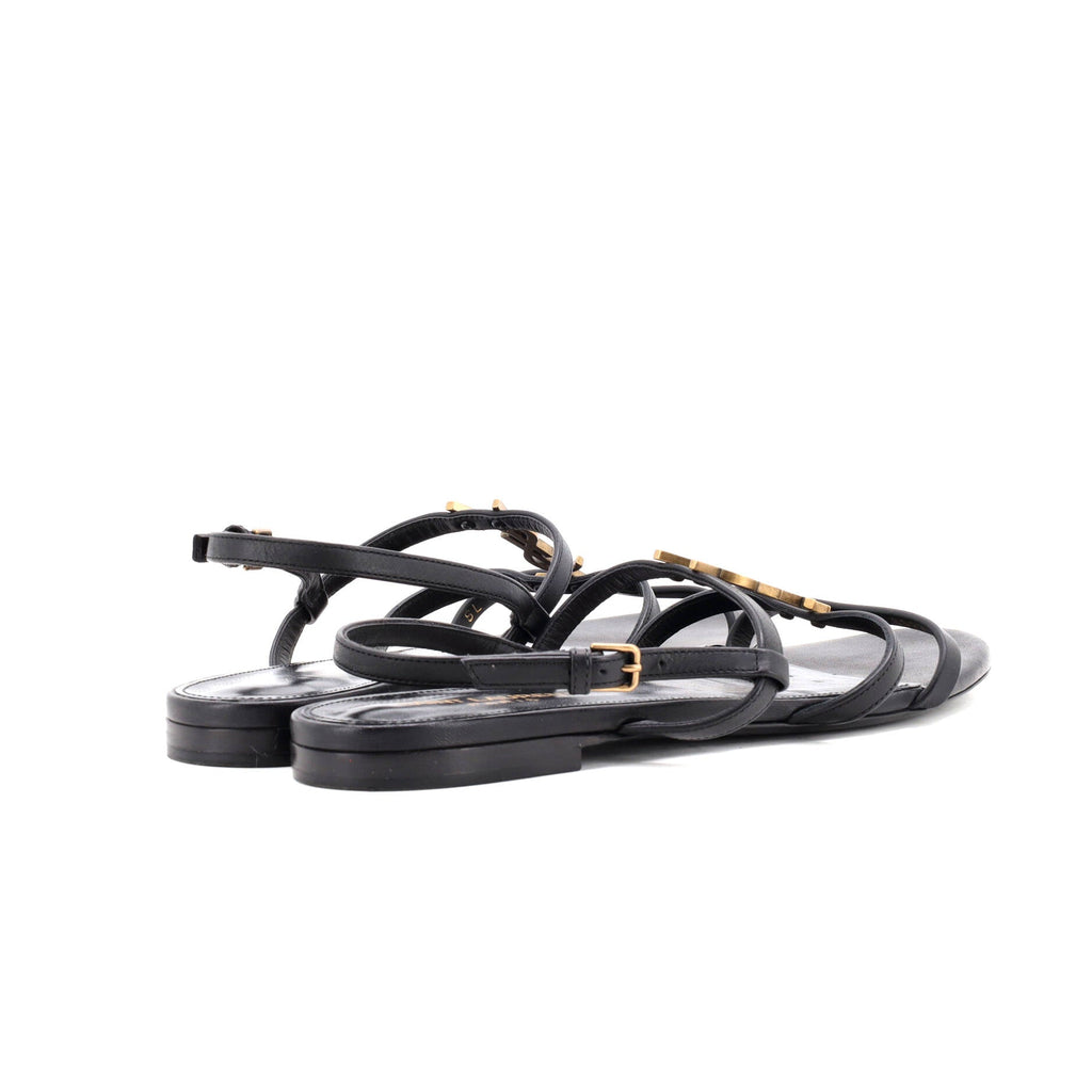 Women's Cassandra Flat Sandals Leather