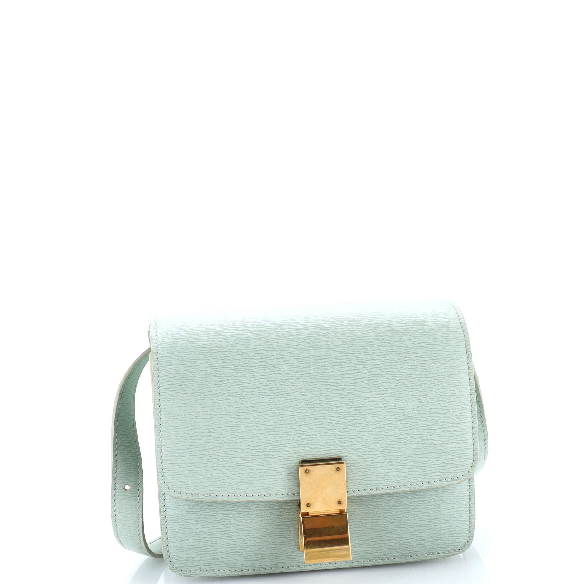 Classic Box Bag Grainy Leather Small