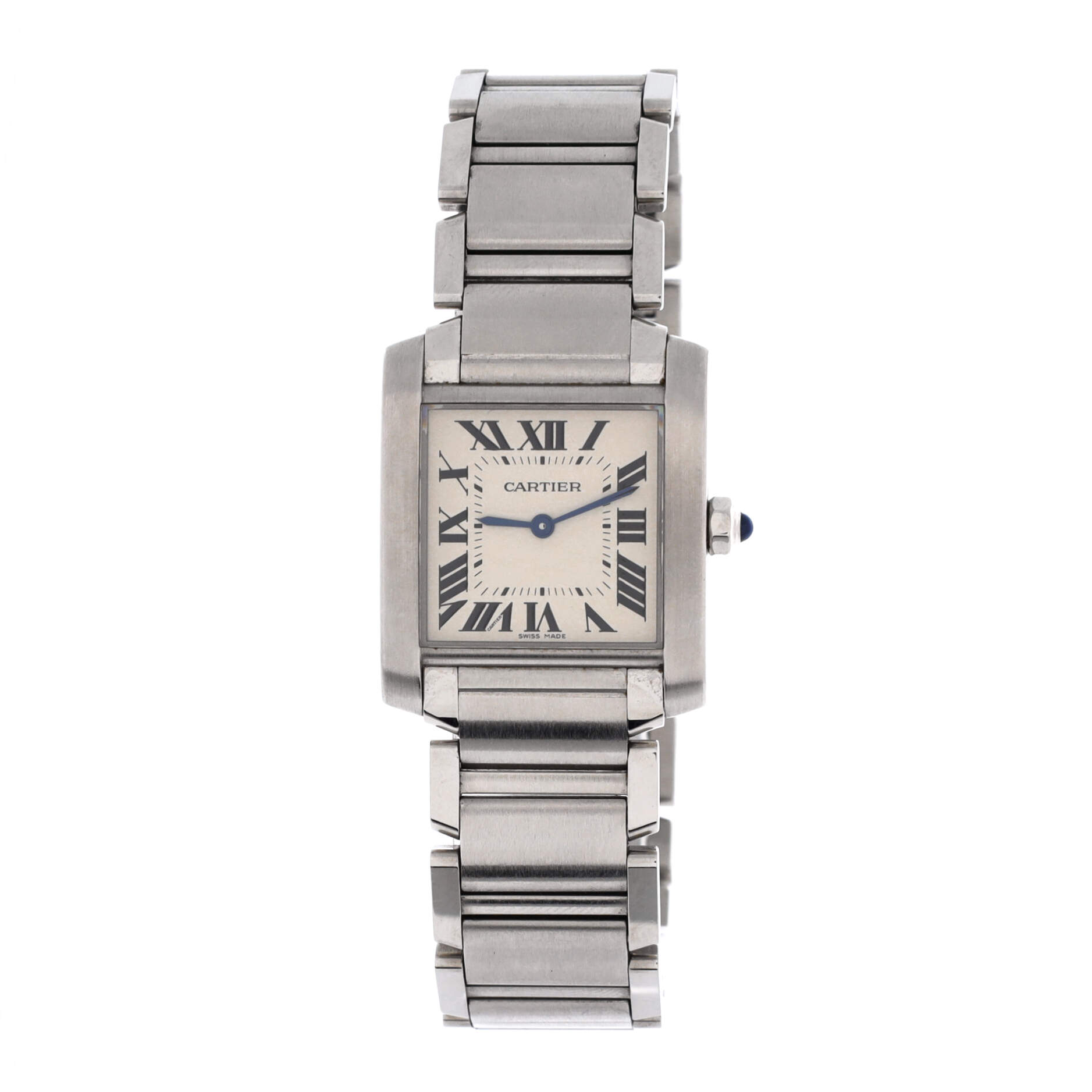 Tank Francaise Quartz Watch Stainless Steel 25