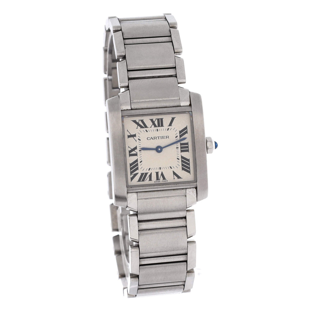 Tank Francaise Quartz Watch Stainless Steel 25