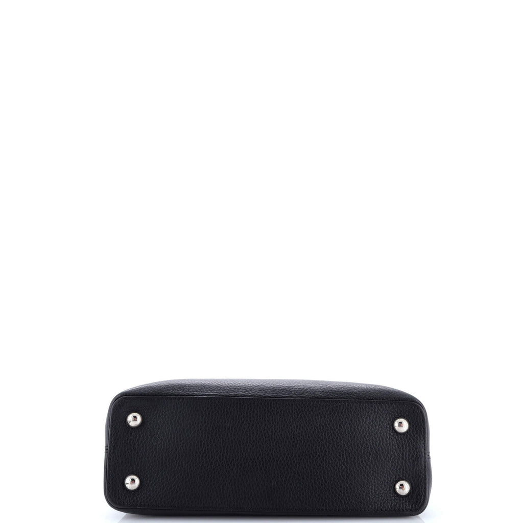 Capucines Bag Leather with Python PM