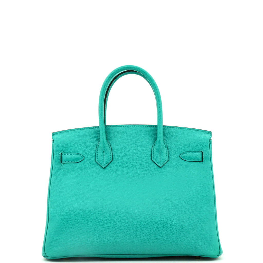 Birkin Handbag Vert Verone Epsom with Gold Hardware 30