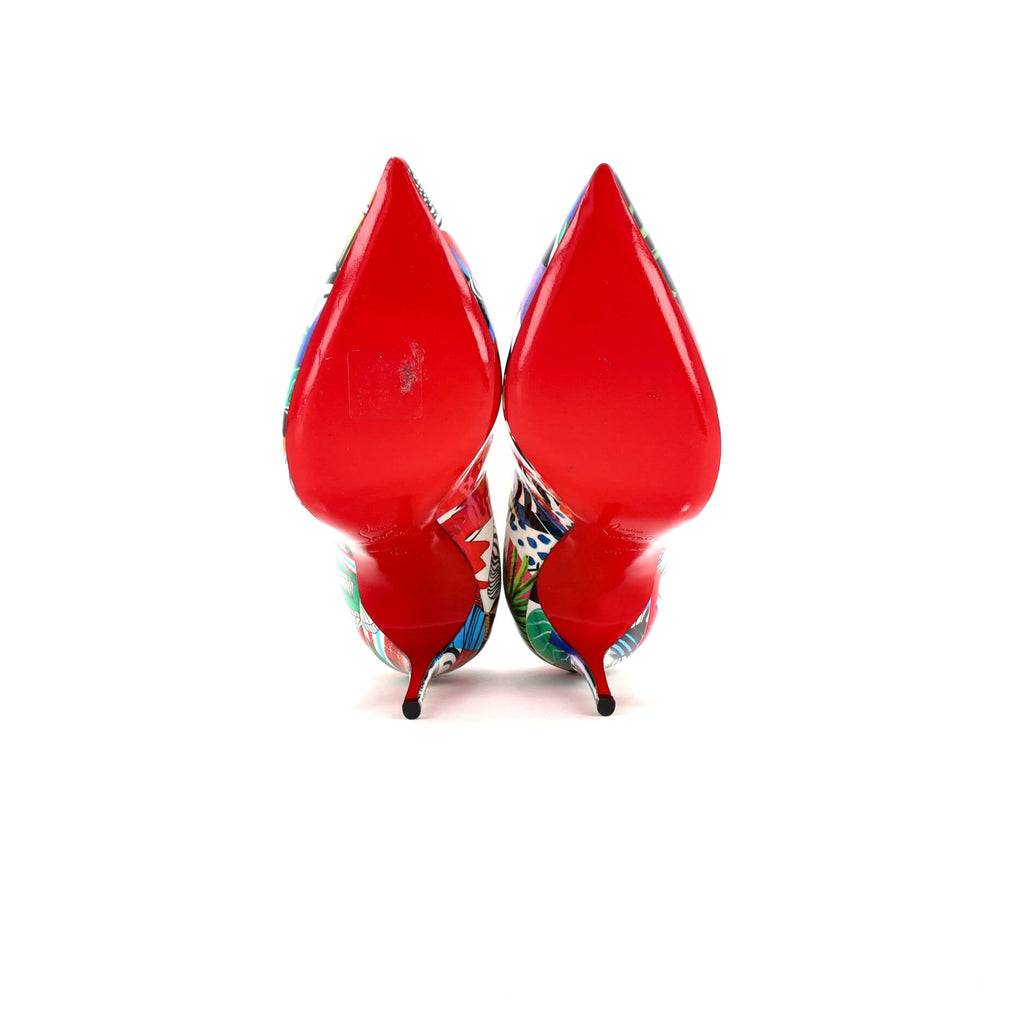 Women's Hot Chick Pumps Printed Patent 100