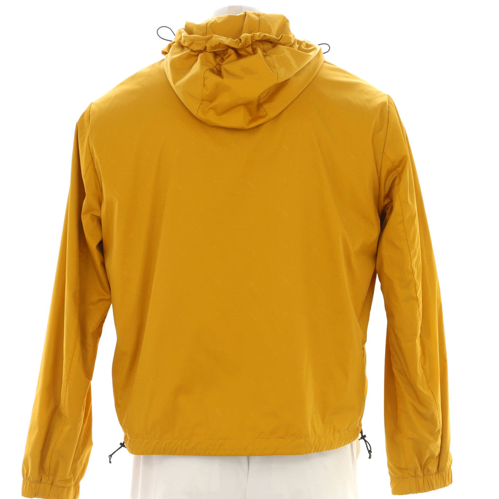 Men's Reversible Hooded Windbreaker Jacket Zucca Polyamide Blend with Polyester