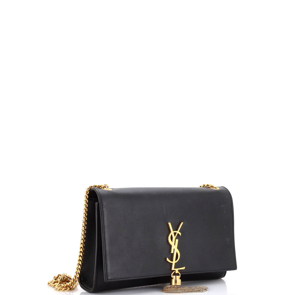 Classic Monogram Tassel Crossbody Bag Leather Medium