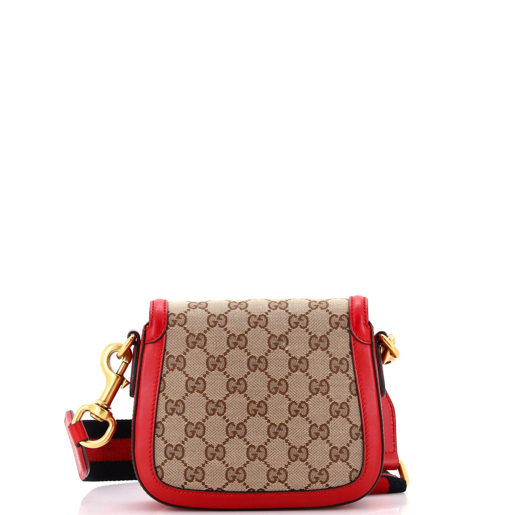 Lady Web Shoulder Bag GG Canvas Small