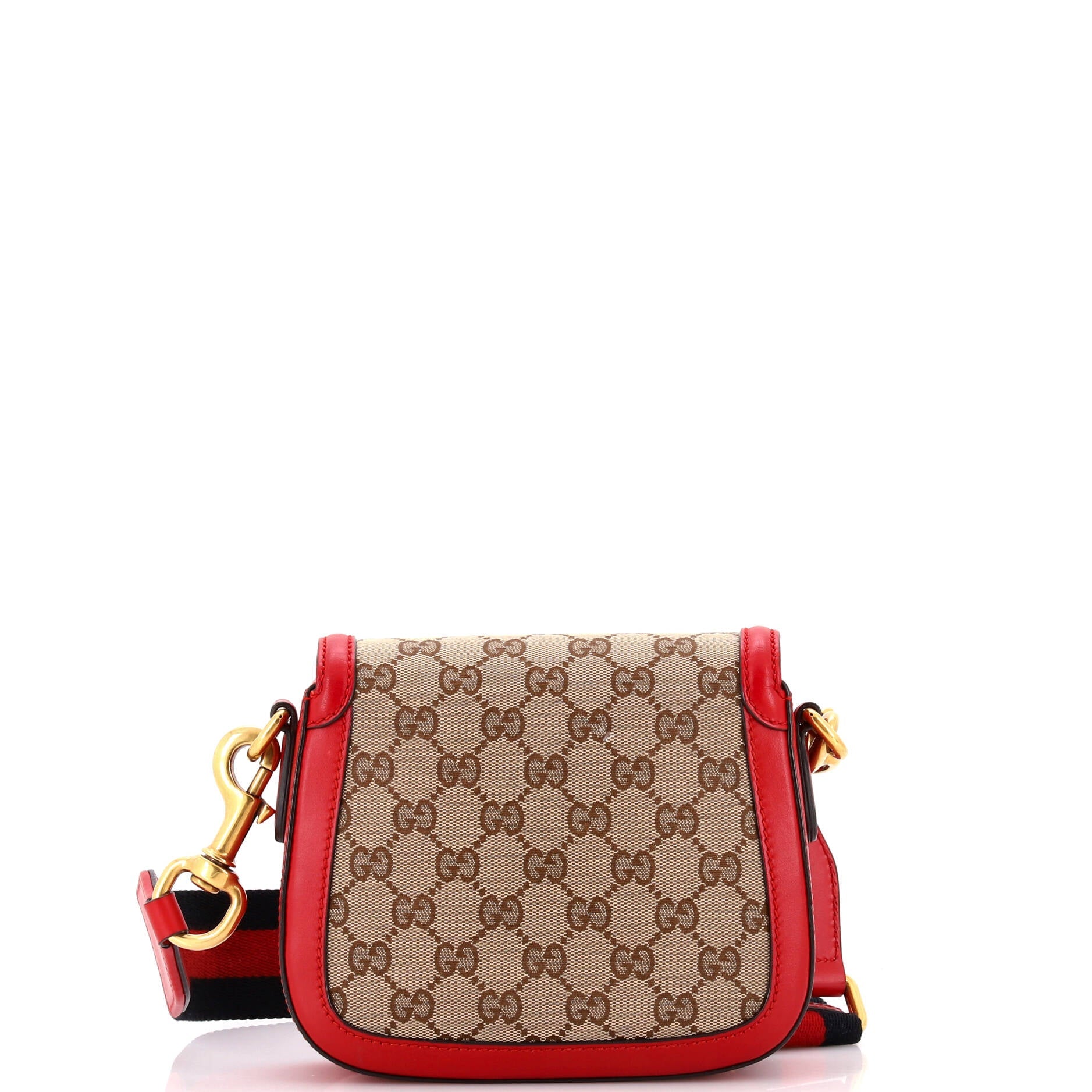 Lady Web Shoulder Bag GG Canvas Small