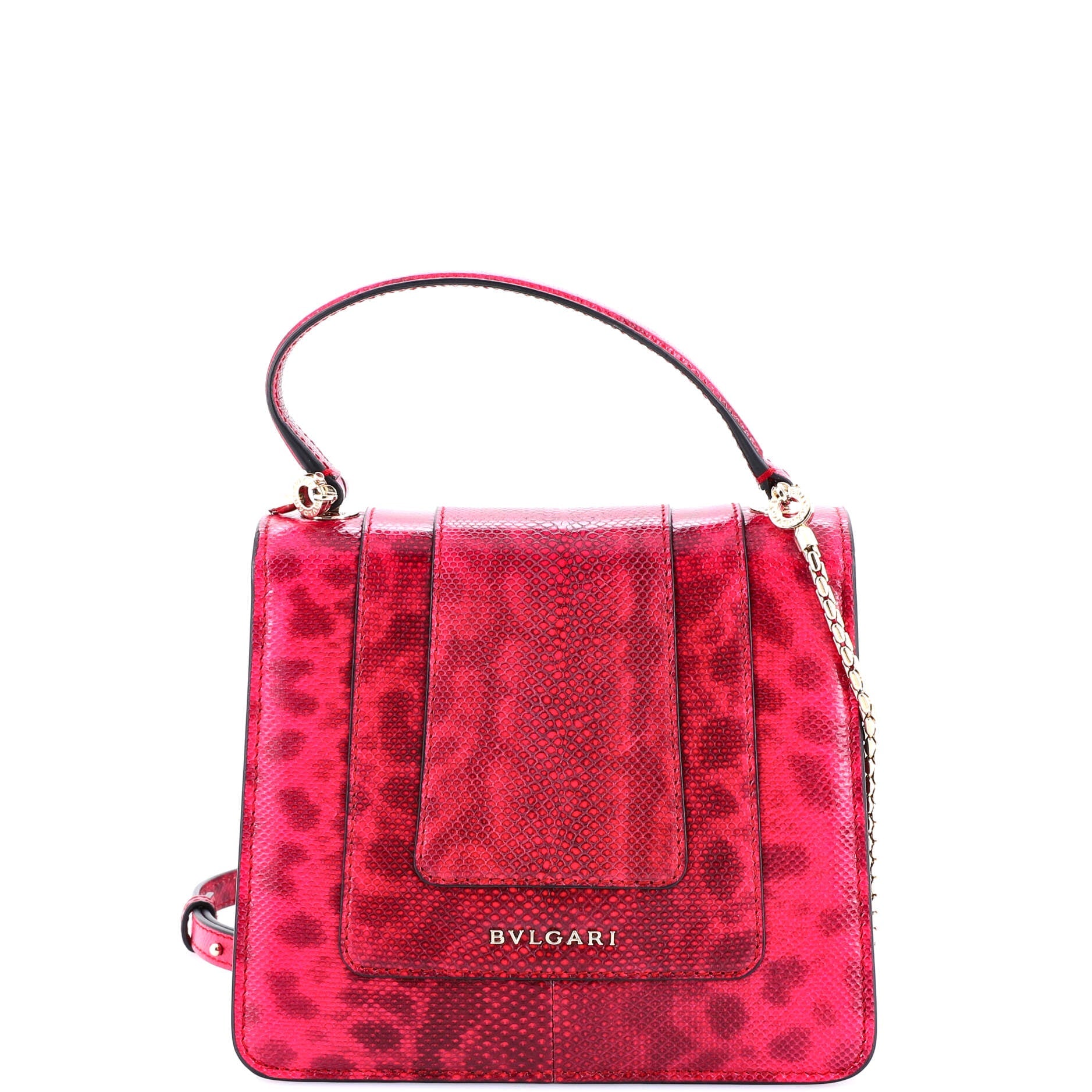 Serpenti Forever Top Handle Bag Karung Small