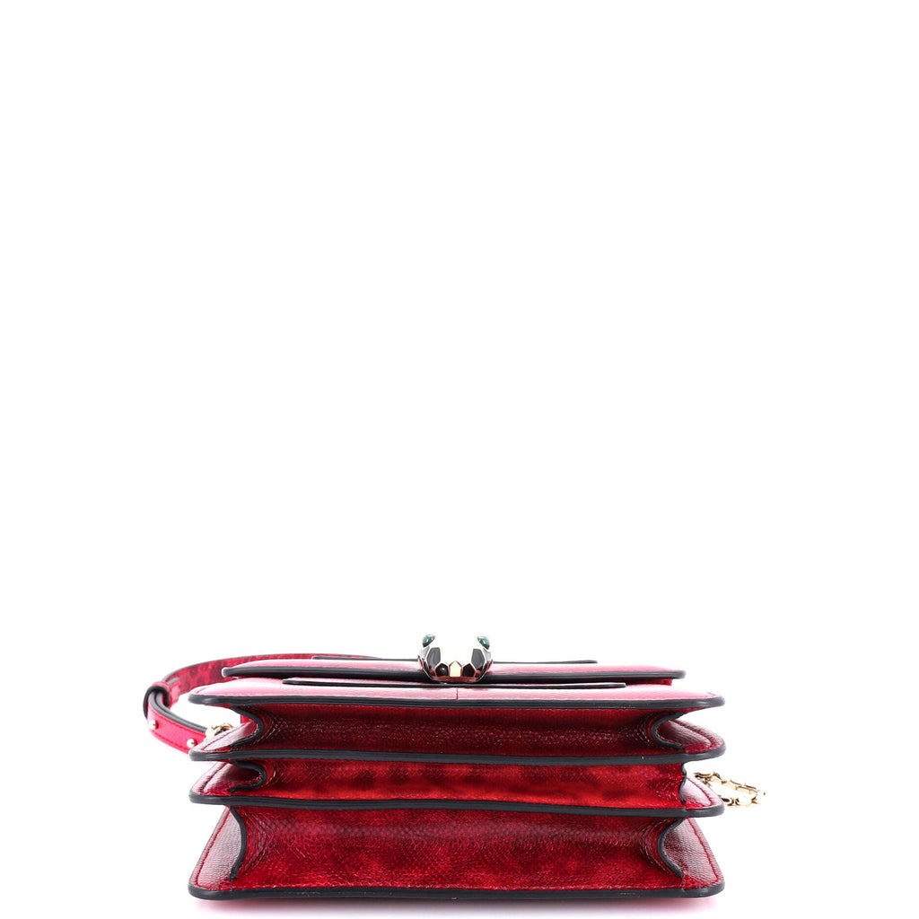 Serpenti Forever Top Handle Bag Karung Small