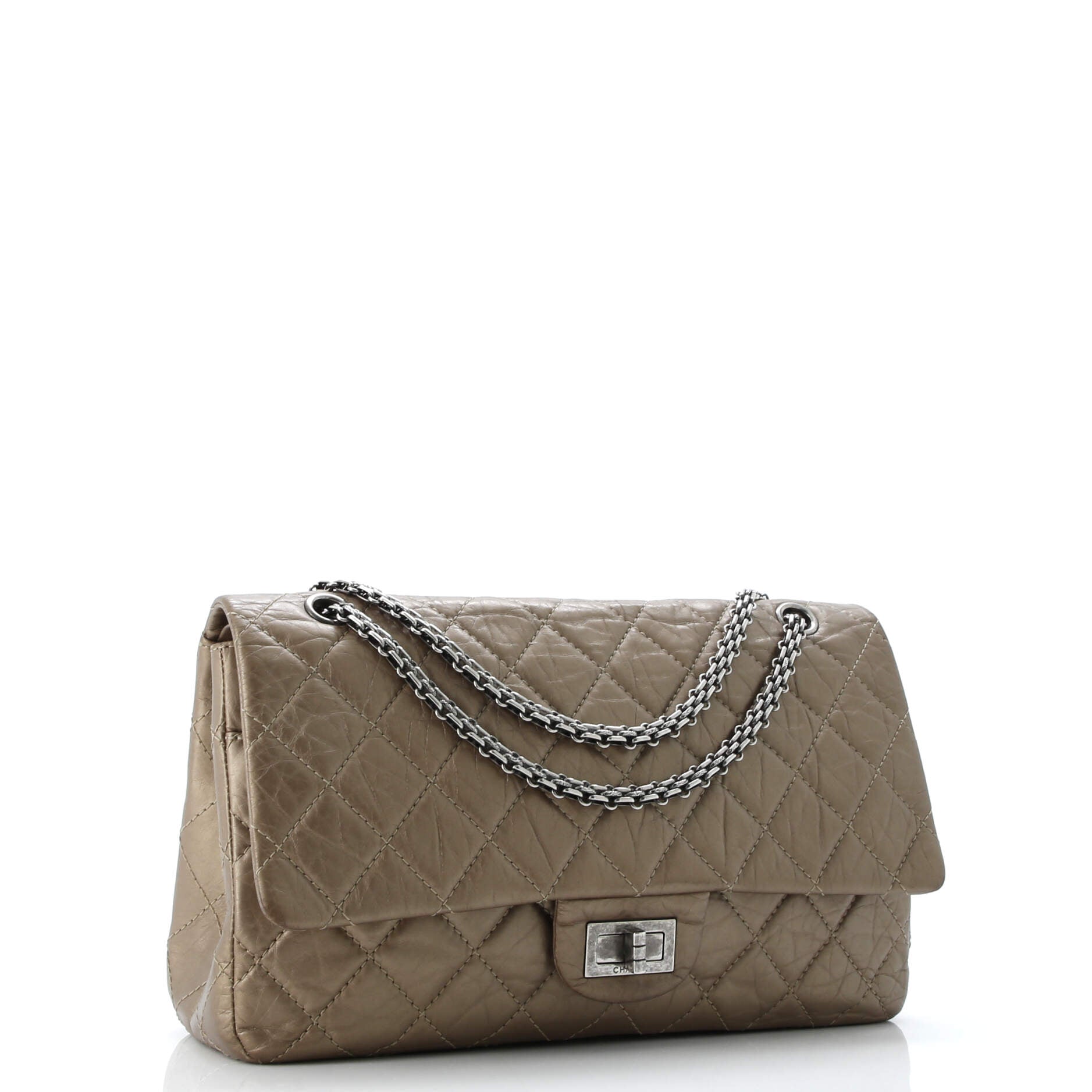 Reissue 2.55 Flap Bag Quilted Aged Calfskin 227