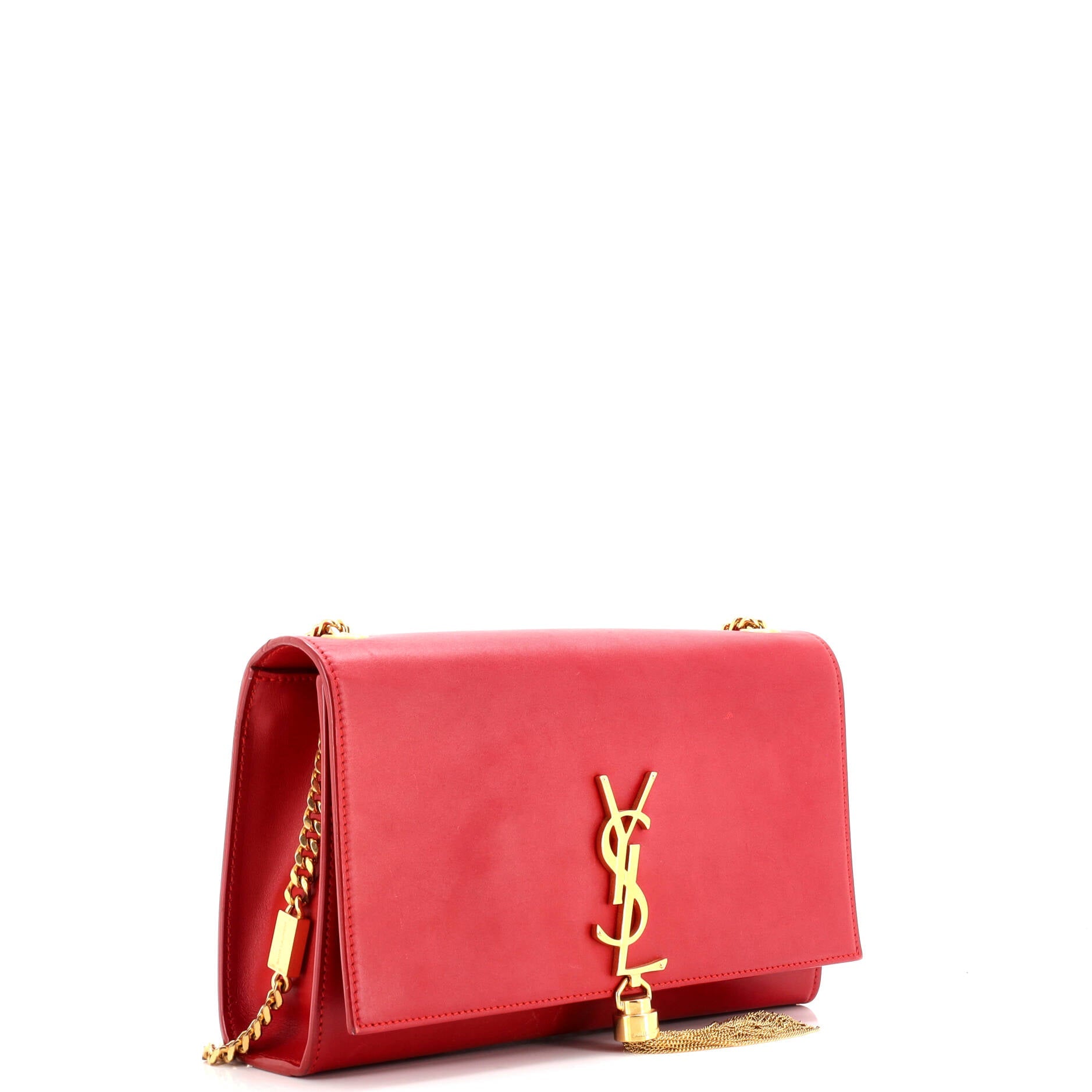 Classic Monogram Tassel Crossbody Bag Leather Medium