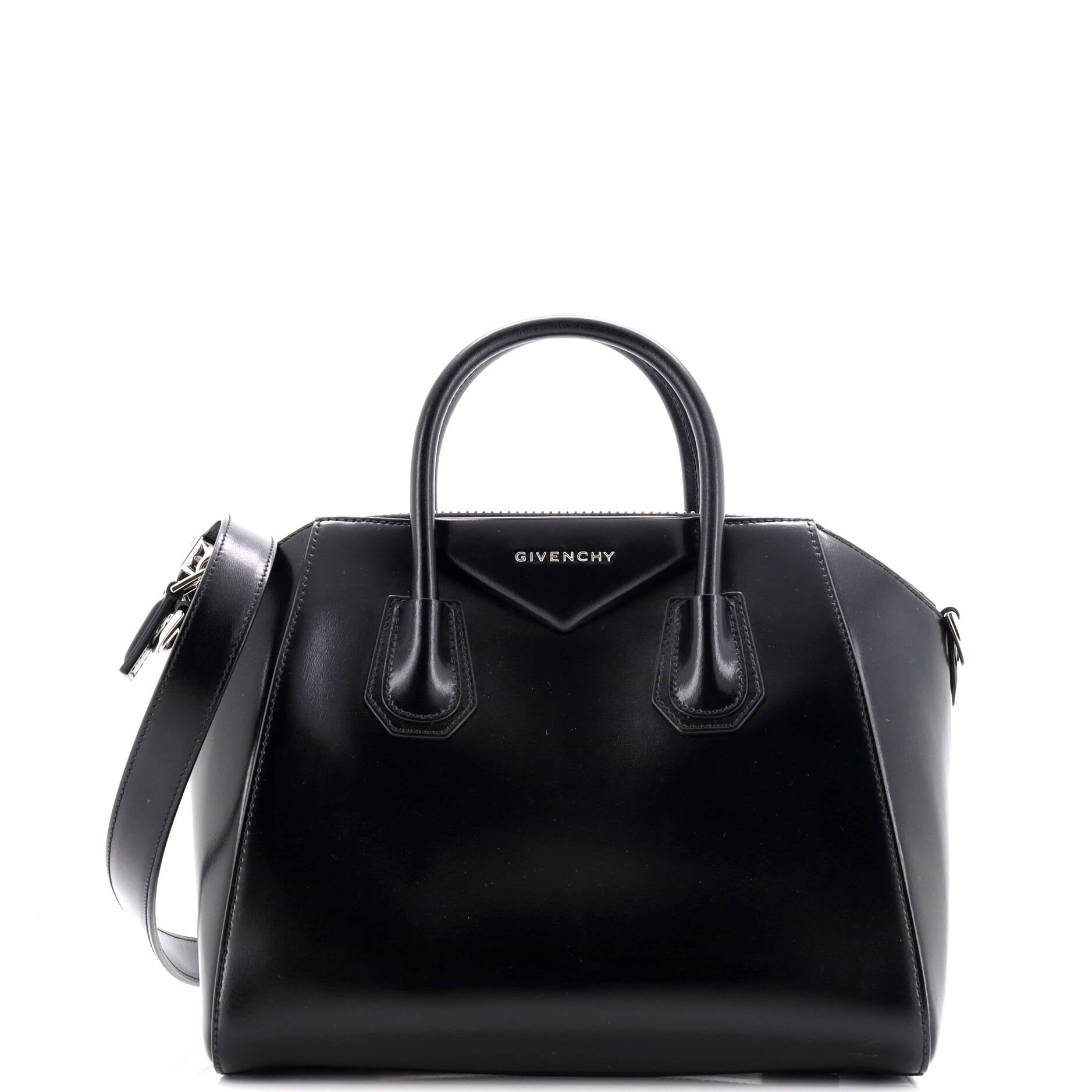 Antigona Bag Glazed Leather Small