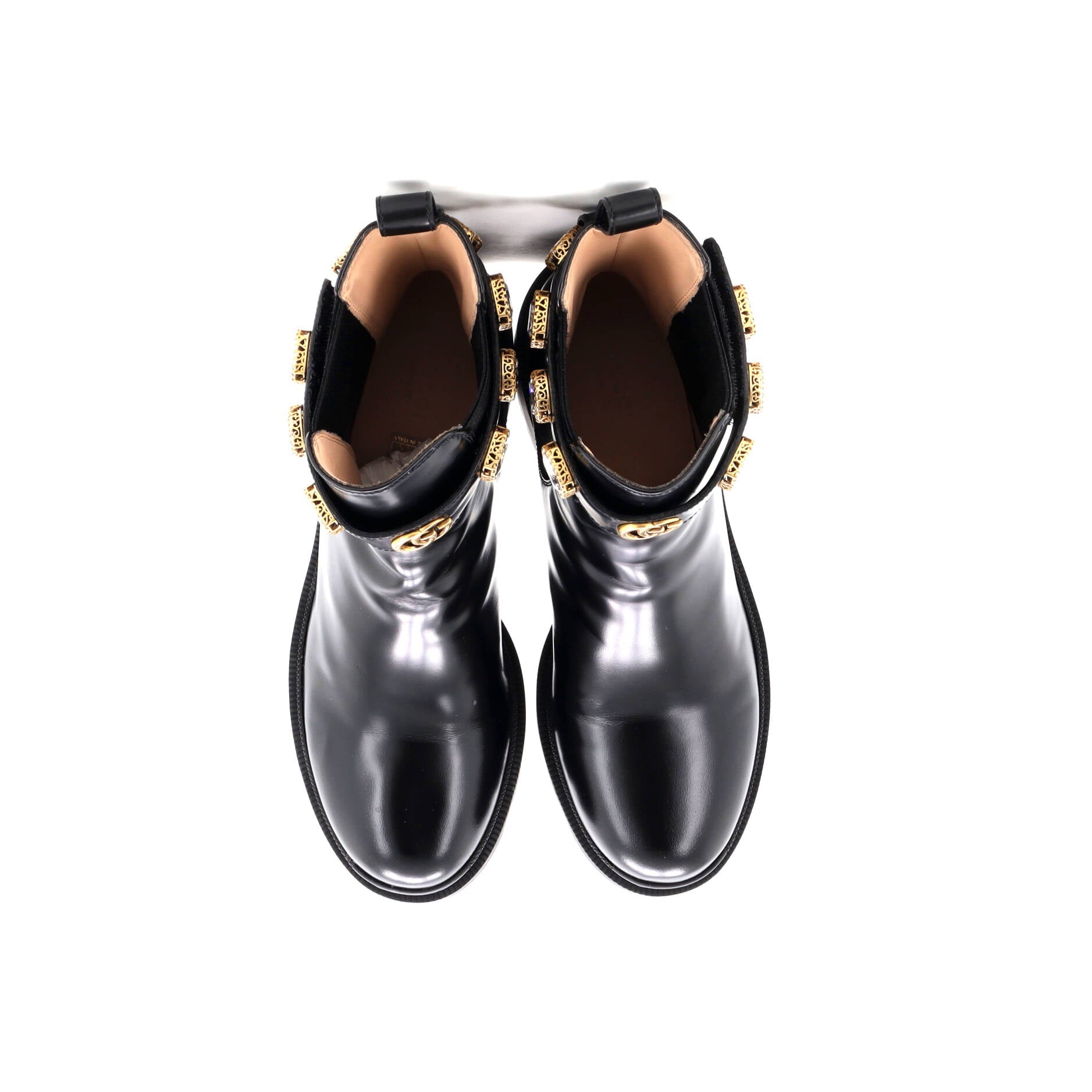 Women's Trip Boots Embellished Leather