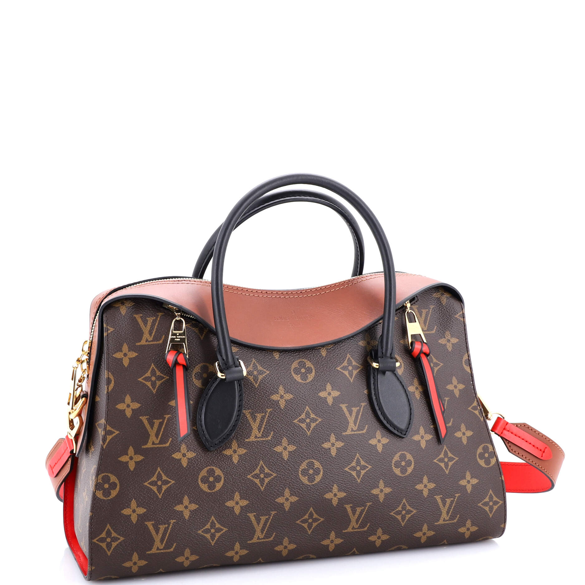 Tuileries Handbag Monogram Canvas with Leather