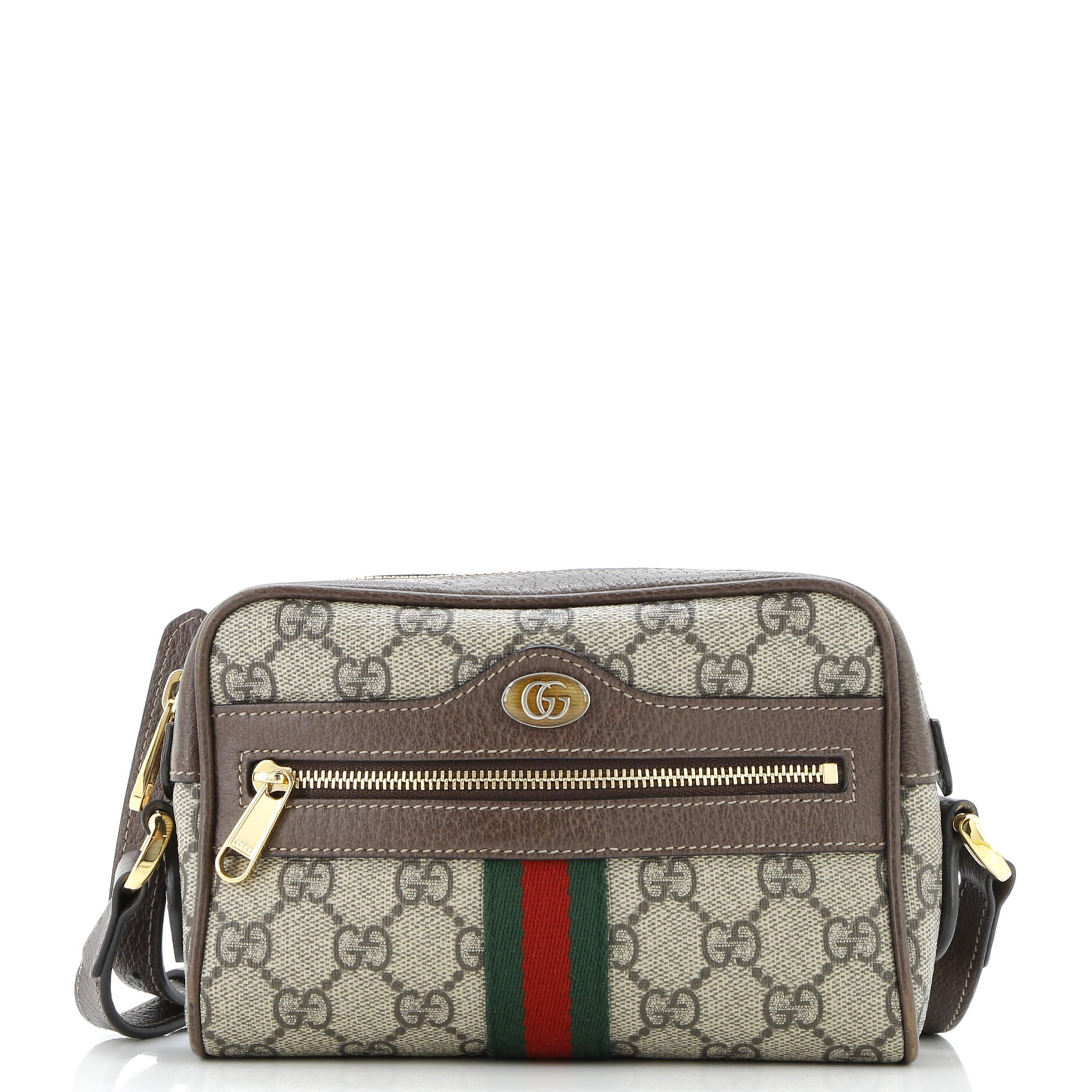 Ophidia Shoulder Bag GG Coated Canvas Mini