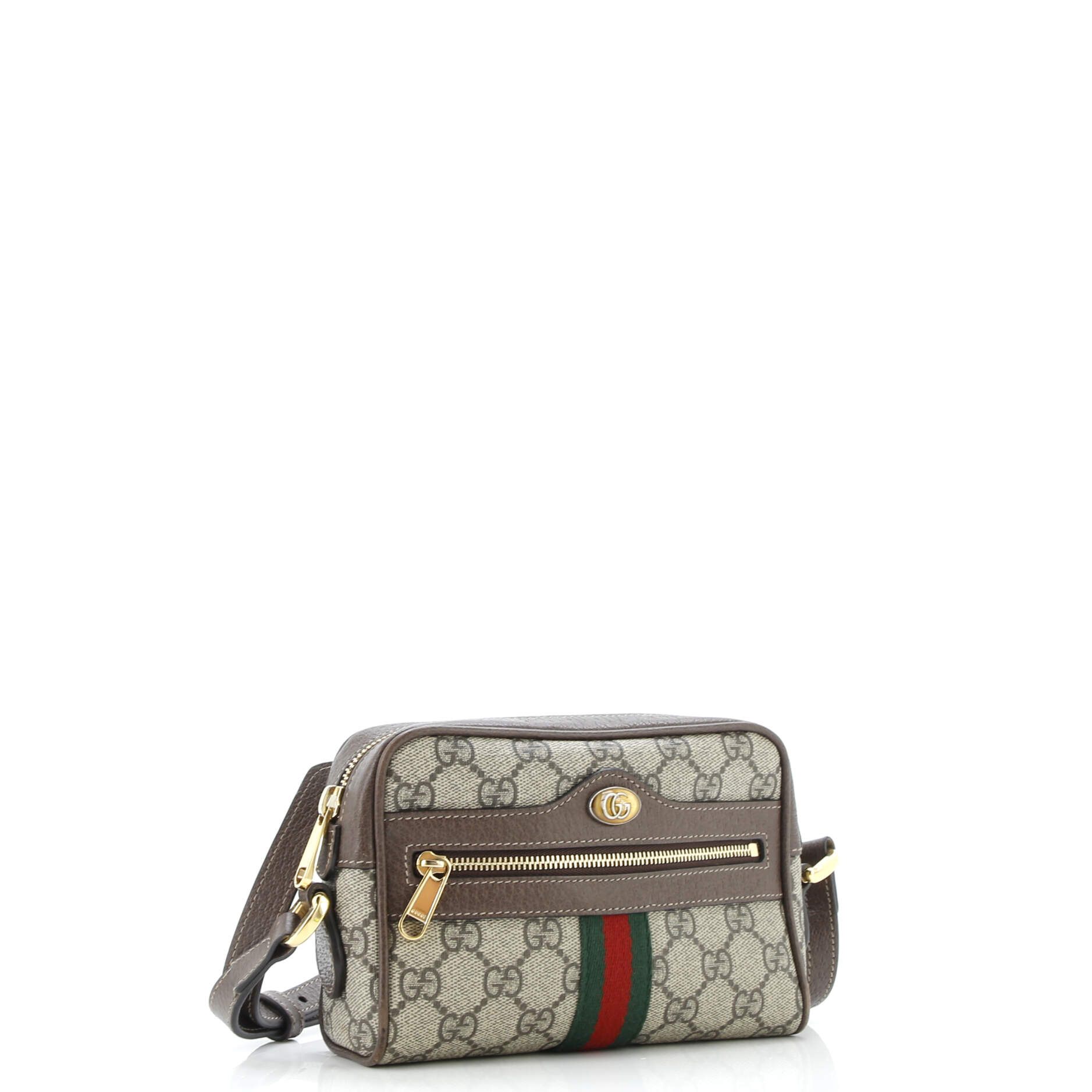 Ophidia Shoulder Bag GG Coated Canvas Mini
