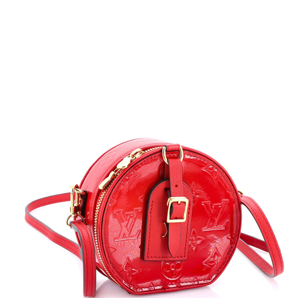 Mini Boite Chapeau Bag Monogram Vernis