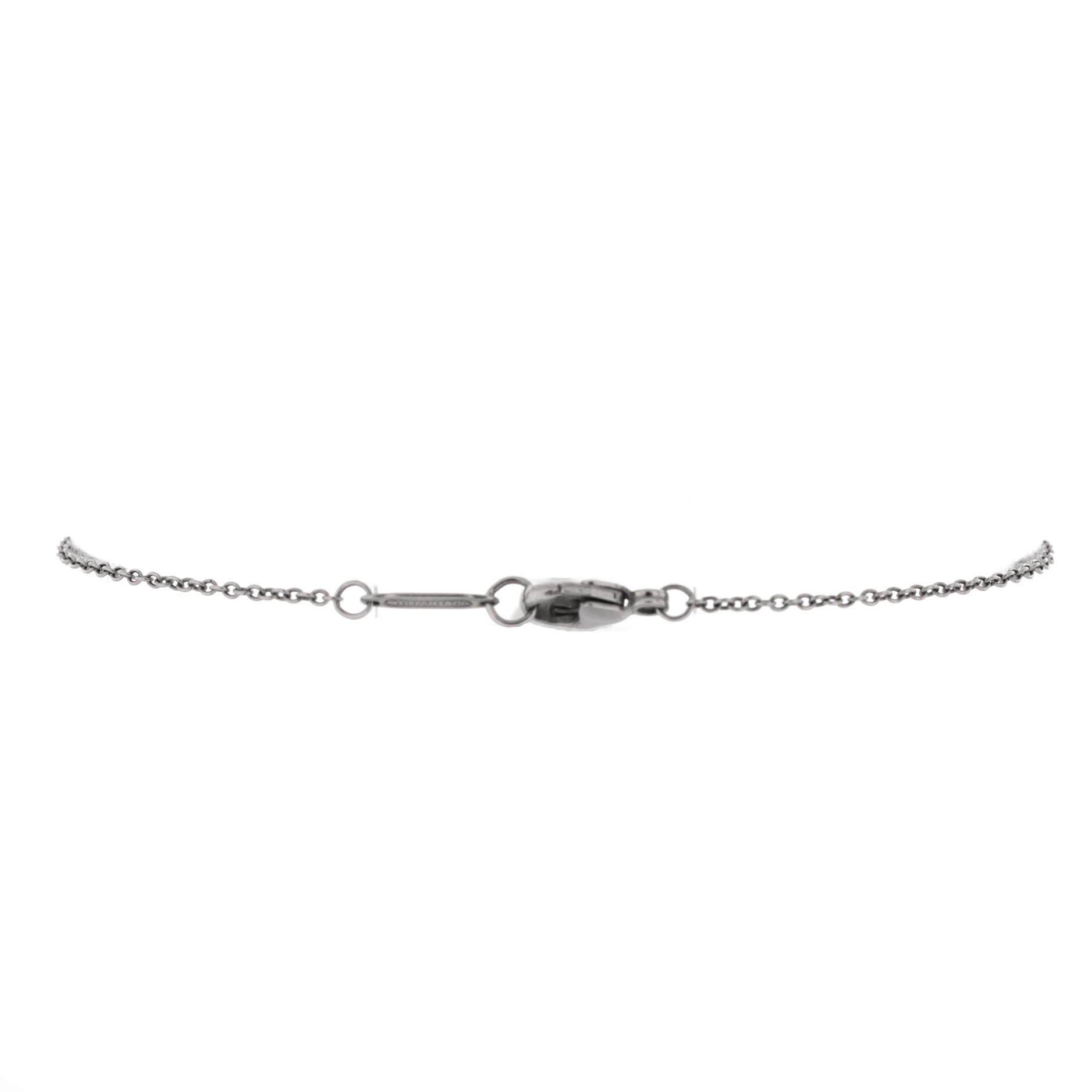 Sentimental Heart Bracelet Platinum with Diamonds