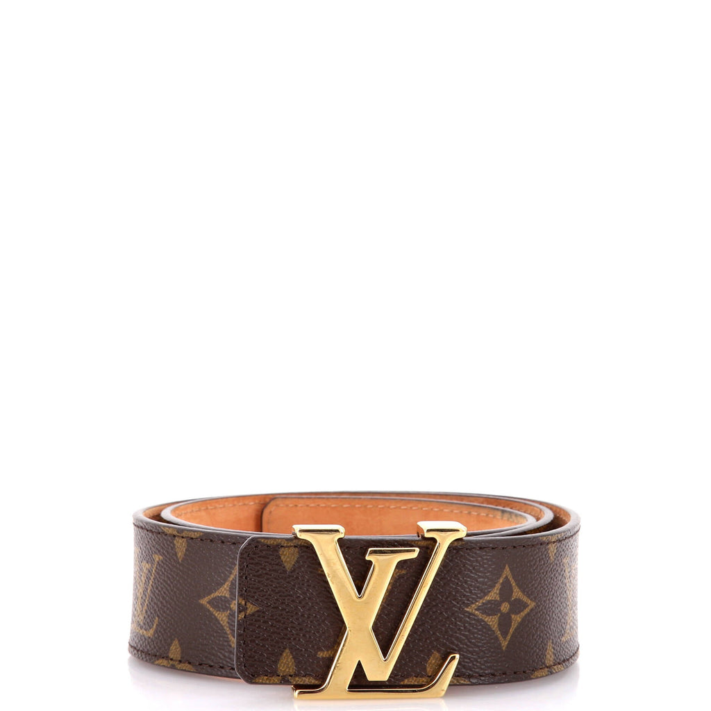 LV Initiales Belt Monogram Canvas Thin