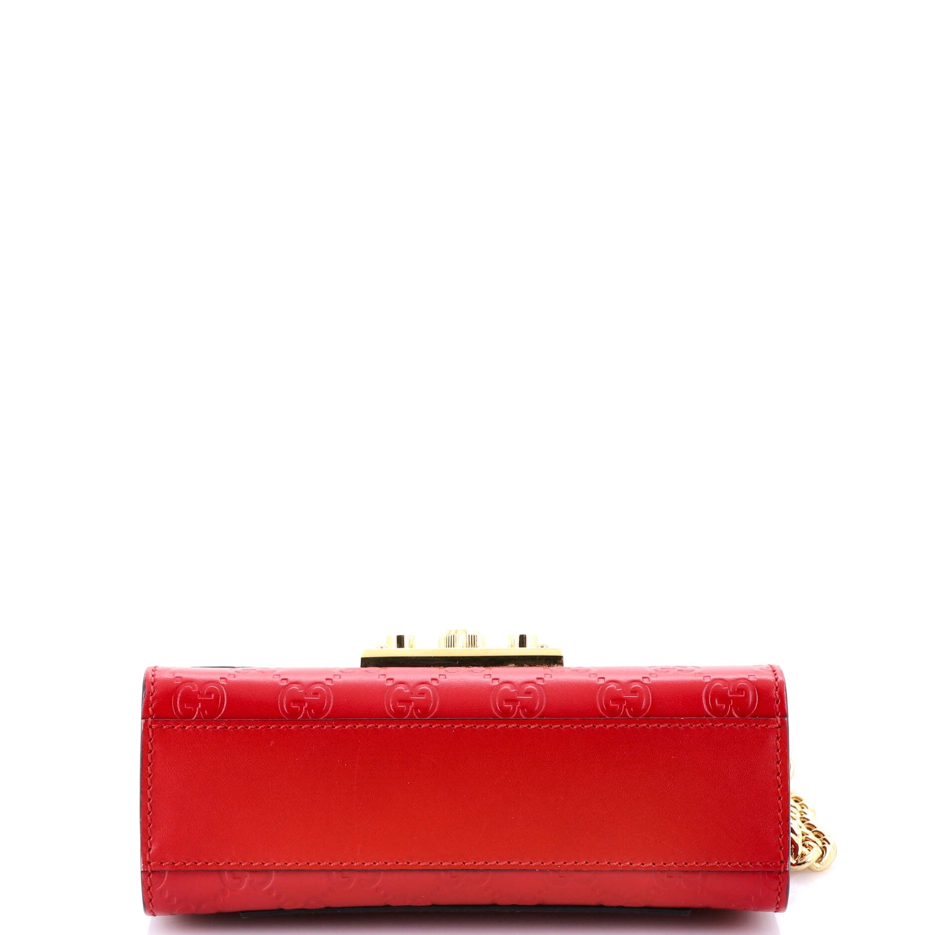 Padlock Shoulder Bag Guccissima Leather Small