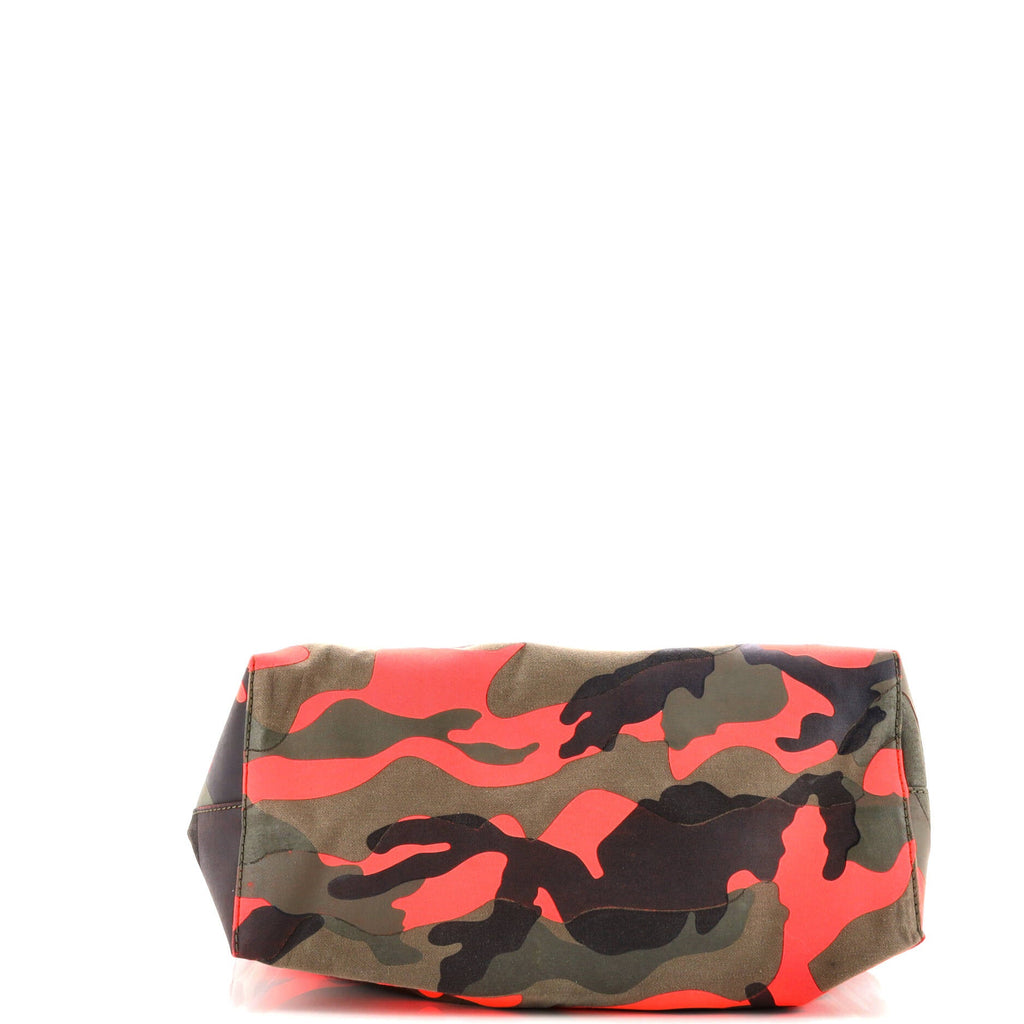 Rockstud Open Reversible Convertible Tote Camo Nylon Medium