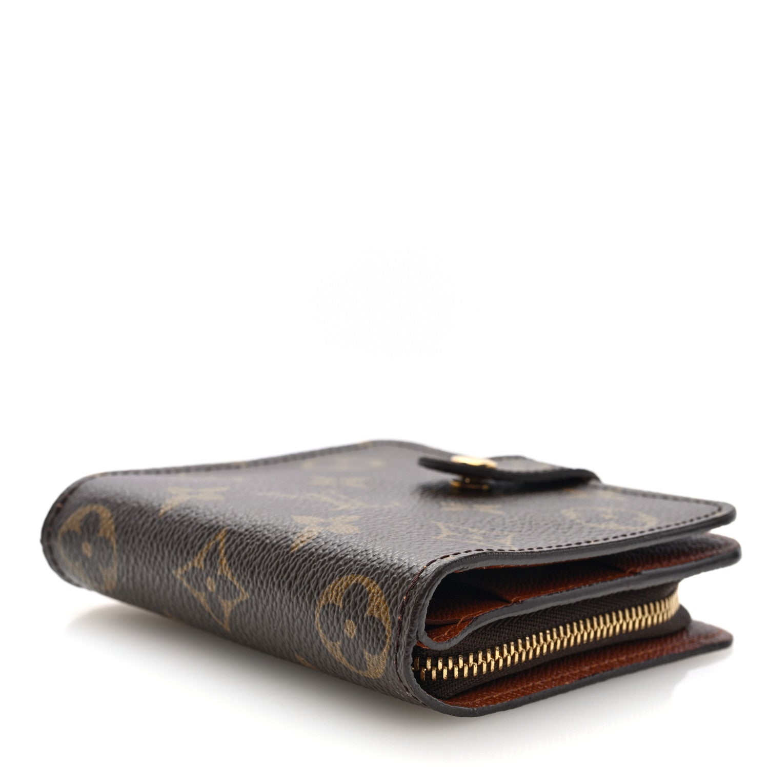 Monogram Compact Zippe Zipped Wallet