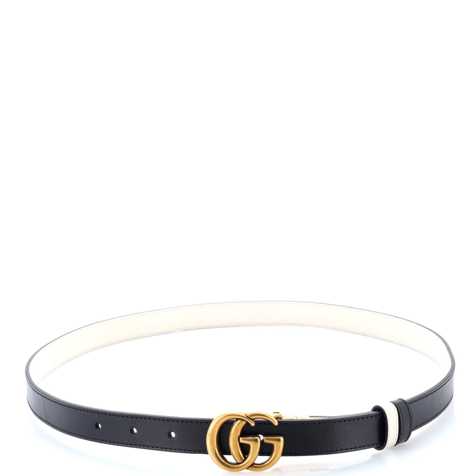 GG Marmont Reversible Belt Leather Thin