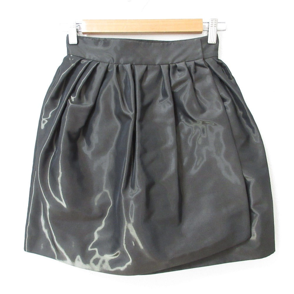 Christian Dior Wrap Mini Skirt Wool Skirt
