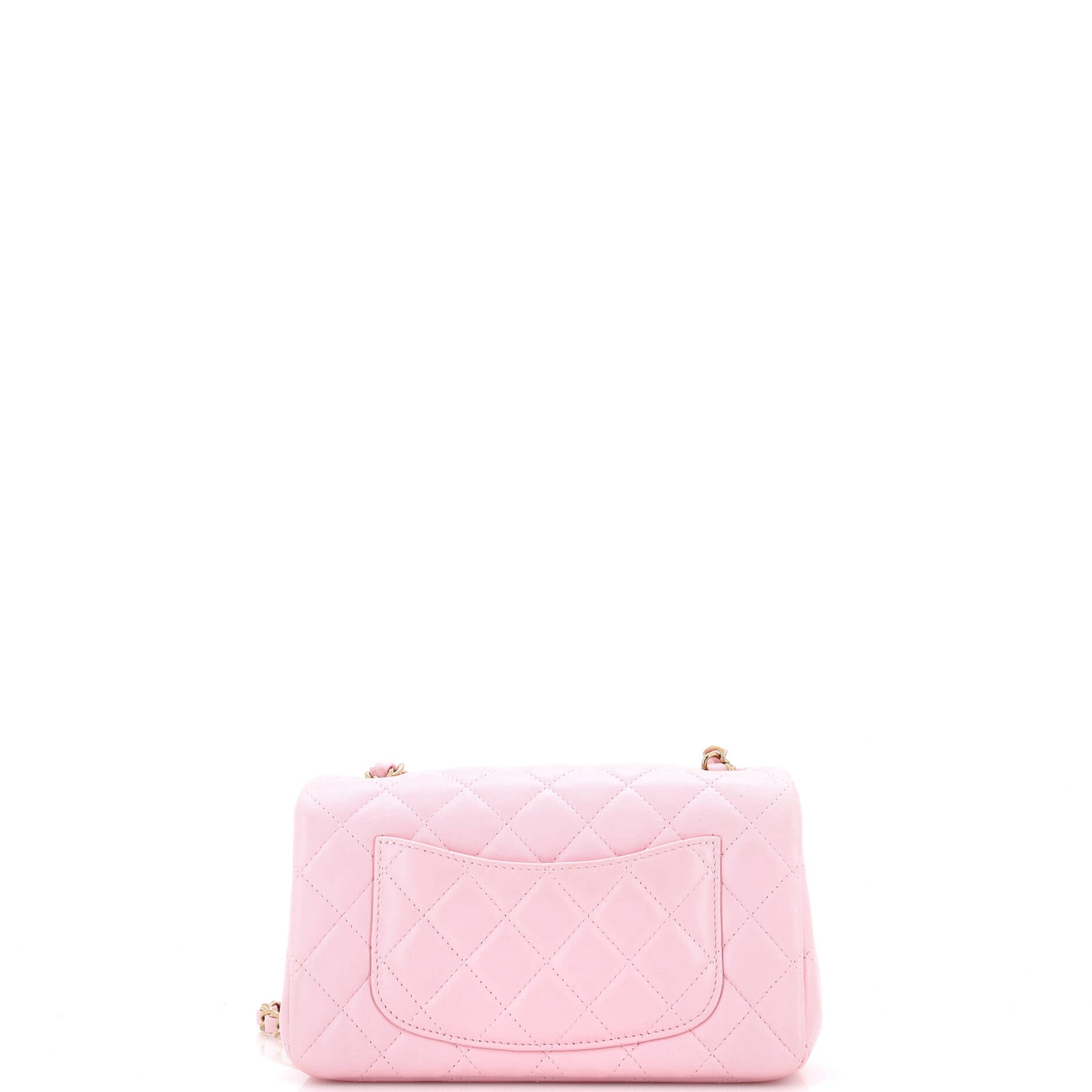 Classic Single Flap Bag Quilted Lambskin Mini