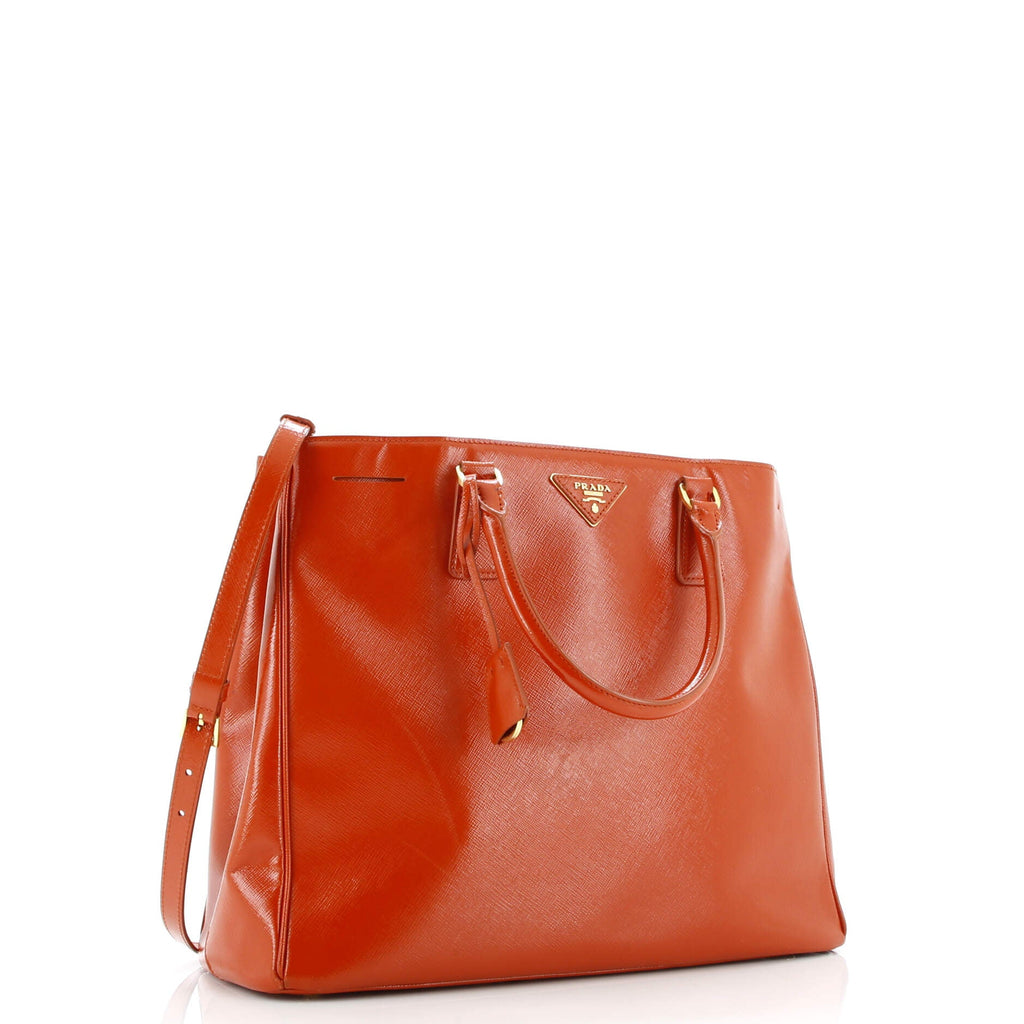 Gardener's Tote Vernice Saffiano Leather Large