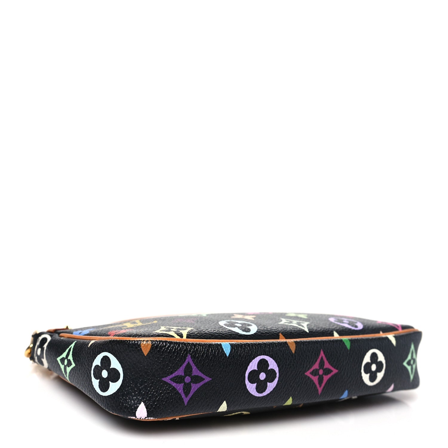 Monogram Multicolor Pochette Accessories Black