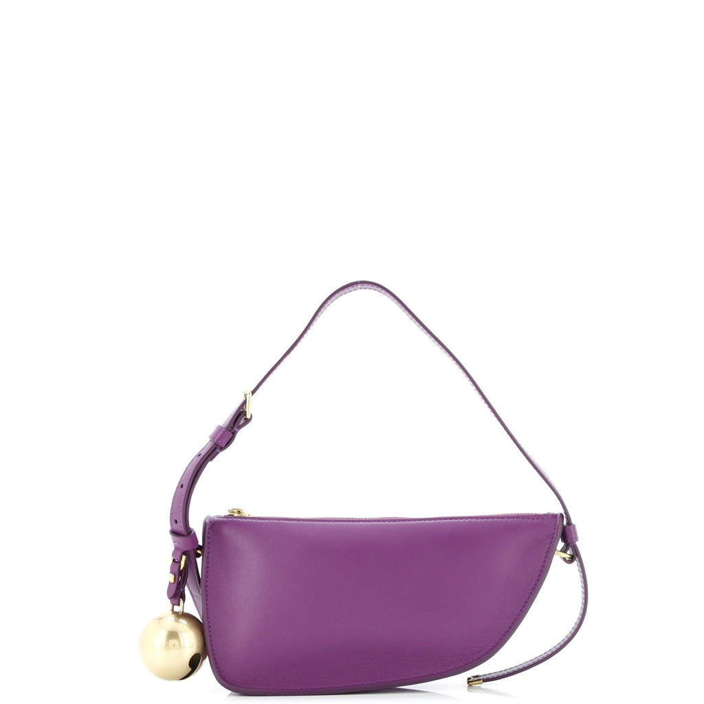 Shield Sling Shoulder Bag Leather Mini
